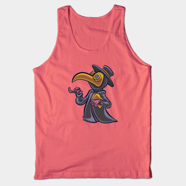 Plague Dr Tank Top by majanation